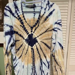 Tie Dye Hooded T-shirt